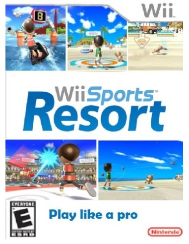 Nintendo Wii + Sports Resort Wi-Fi Nero