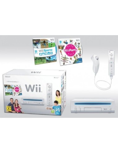 Nintendo Wii Family Edition Wi-Fi Bianco