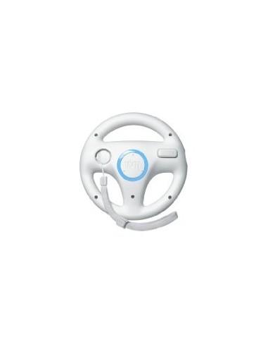 Nintendo Wii Wheel Lenkrad Bianco Volante