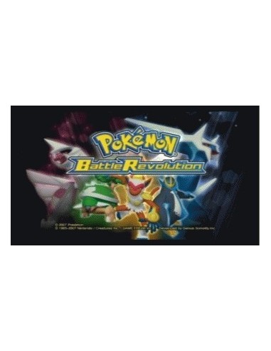 Nintendo Pokémon Battle Revolution, Wii