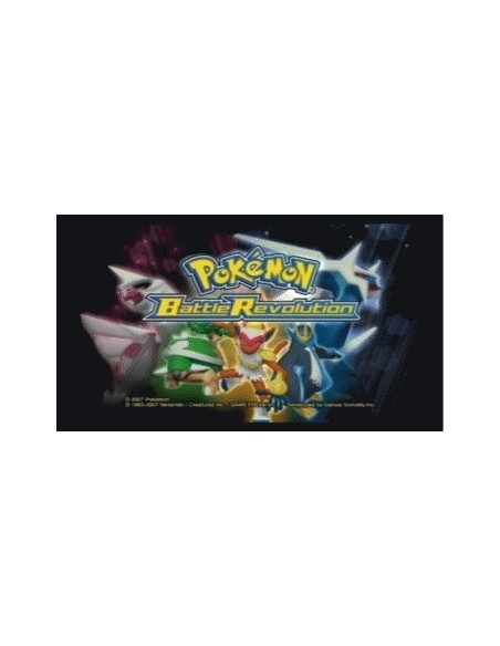 Nintendo Pokémon Battle Revolution, Wii