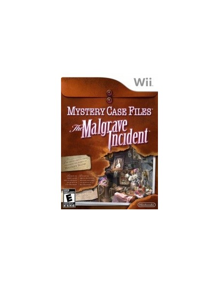 Nintendo Mystery Case Files  The Malgrave Incident, Wii Inglese, ITA