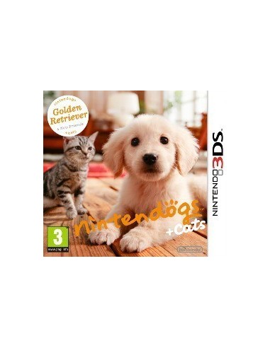Nintendo 3DS + nintendogs+cats console da gioco portatile 8,97 cm (3.53") Touch screen Wi-Fi Rosa