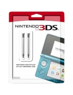 Nintendo 3DS Stylus (Set of 2) penna per PDA Argento