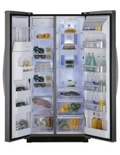 Whirlpool 25RI-D4A+PT frigorifero side-by-side Libera installazione 652 L Acciaio inossidabile