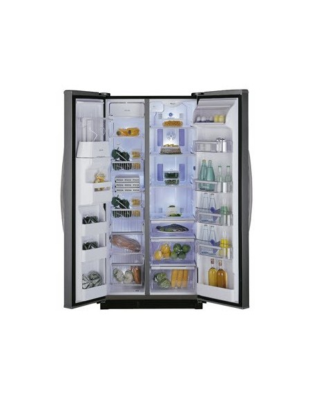 Whirlpool 25RI-D4A+PT frigorifero side-by-side Libera installazione 652 L Acciaio inossidabile