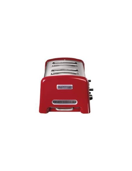 KitchenAid 5KTT890 4 fetta e 1700 W Rosso, Acciaio inossidabile