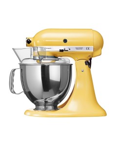 KitchenAid 5KSM150PS Sbattitore con base 300 W Giallo 2
