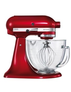 KitchenAid Artisan 5KSM156PS robot da cucina 300 W 4,83 L Rosso