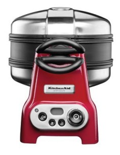 KitchenAid 5KWB100EER piastra per waffle Rosso 2