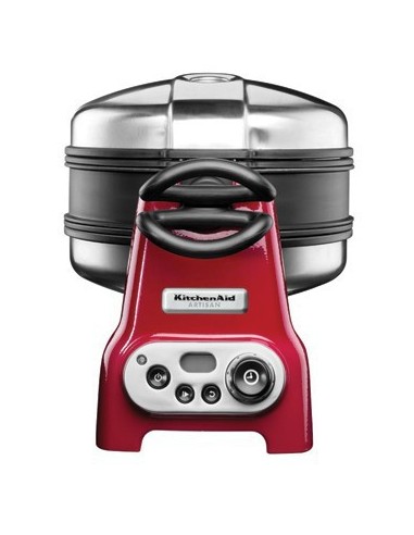 KitchenAid 5KWB100EER piastra per waffle Rosso