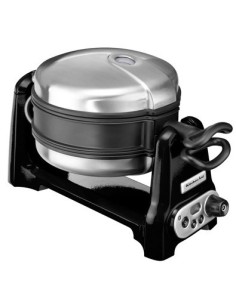 KitchenAid 5KWB100EOB piastra per waffle Nero
