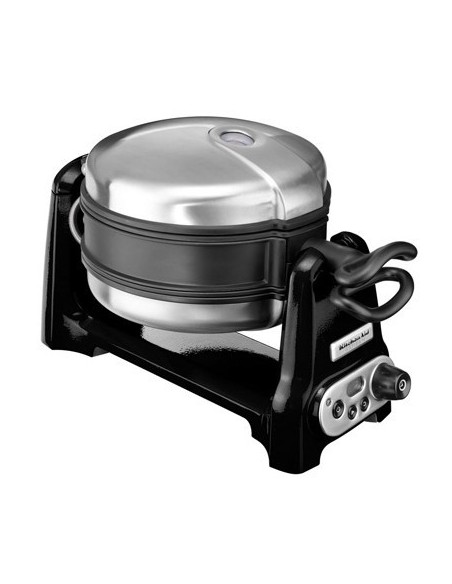 KitchenAid 5KWB100EOB piastra per waffle Nero