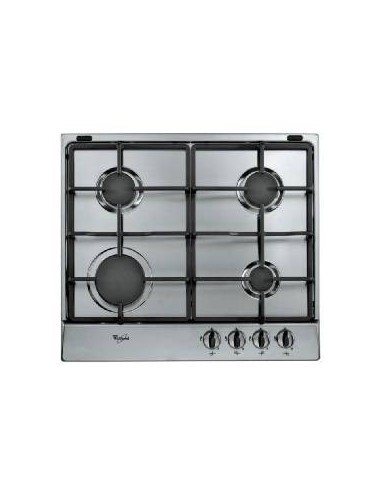 Whirlpool AKR311 IX piano cottura Acciaio inossidabile Da incasso Gas 4 Fornello(i)