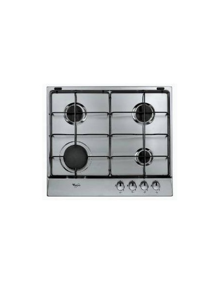 Whirlpool AKR322 IX piano cottura Acciaio inossidabile Da incasso Gas 4 Fornello(i)
