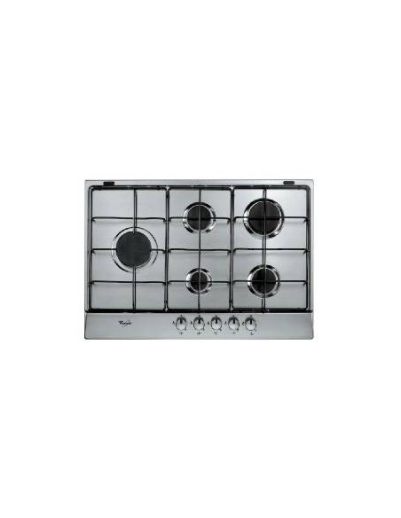 Whirlpool AKR325 IX piano cottura Acciaio inossidabile Da incasso Gas 5 Fornello(i)