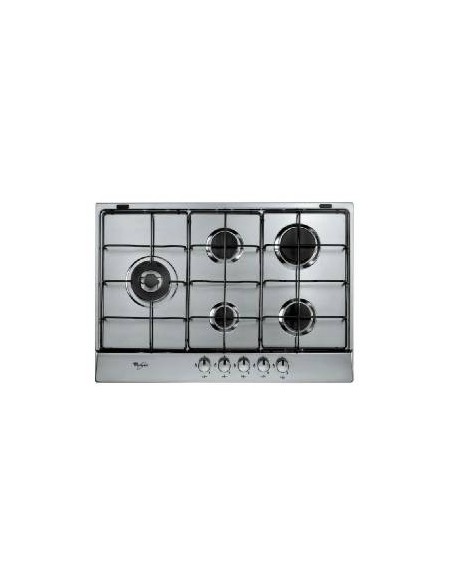 Whirlpool AKR327 IX piano cottura Acciaio inossidabile Da incasso Gas 5 Fornello(i)