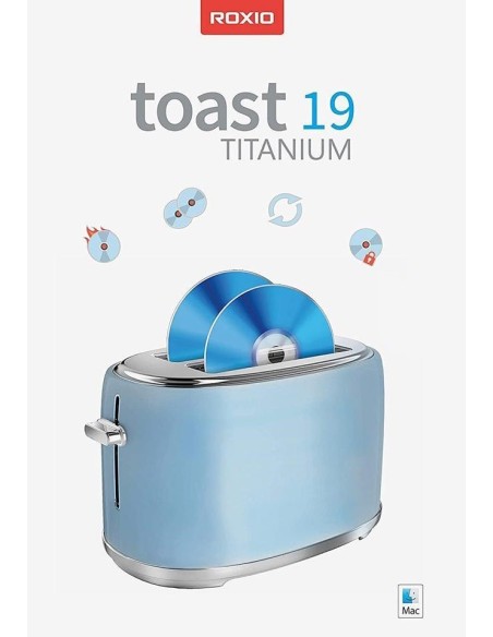 Roxio Toast Titanium Base 5 - 50 licenza e Licenza Multilingua