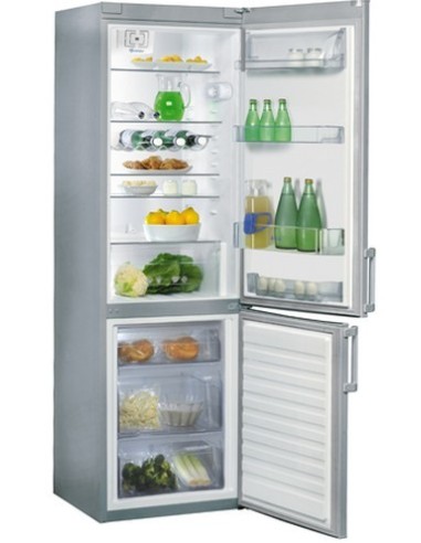 Whirlpool WBE37172 TS frigorifero con congelatore Libera installazione 363 L Acciaio inossidabile