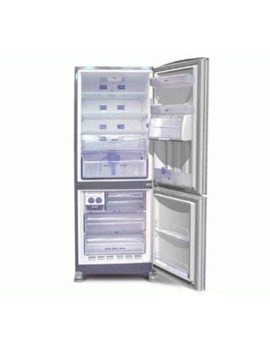 Whirlpool WBS4345A+NFS frigorifero con congelatore Libera installazione 425 L Grigio, Argento