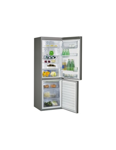 Whirlpool WBV33872 NFC IX frigorifero con congelatore Libera installazione 320 L Acciaio inossidabile