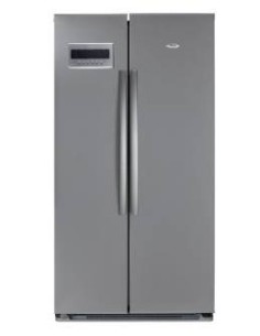 Whirlpool WSF 5511 A+NX frigorifero side-by-side Libera installazione 542 L Acciaio inossidabile