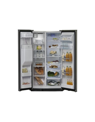 Whirlpool WSF5574A+X frigorifero side-by-side Libera installazione 515 L Acciaio inossidabile