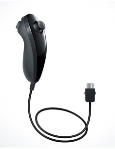 Nintendo Nunchuk Nero Speciale Nintendo Wii U, Wii