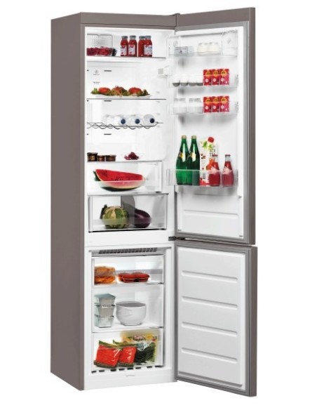 Whirlpool BSNF 9773 OX frigorifero con congelatore Libera installazione 351 L Acciaio inossidabile