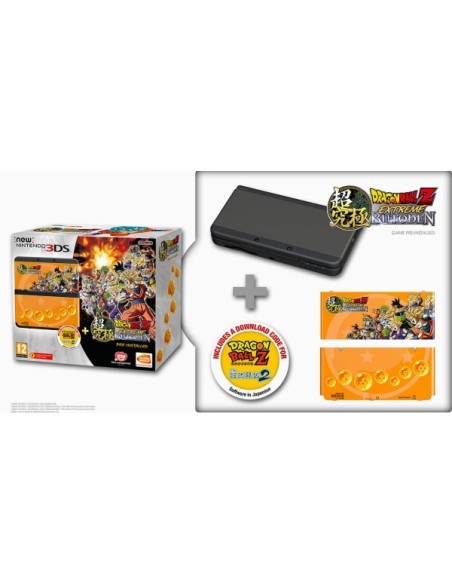 Nintendo New 3DS + Dragon Ball Z  Extreme Butoden Pack console da gioco portatile 9,86 cm (3.88") Touch screen Wi-Fi Multicolore