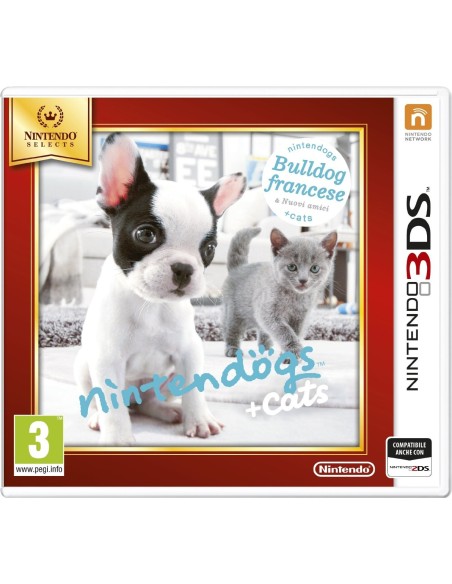 Nintendo Nintendogs + Cats  Bulldog Francese ITA Nintendo 3DS