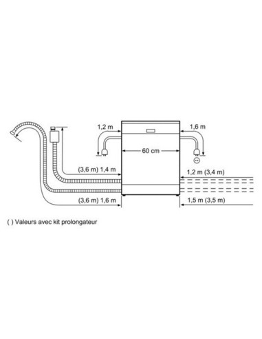Bosch SMV53L80EU lavastoviglie A scomparsa totale 12 coperti