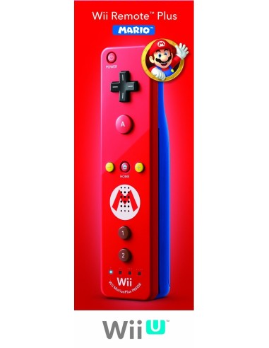 Nintendo Wii Remote Plus - Mario Rosso Gamepad Analogico Digitale Nintendo Wii U, Wii