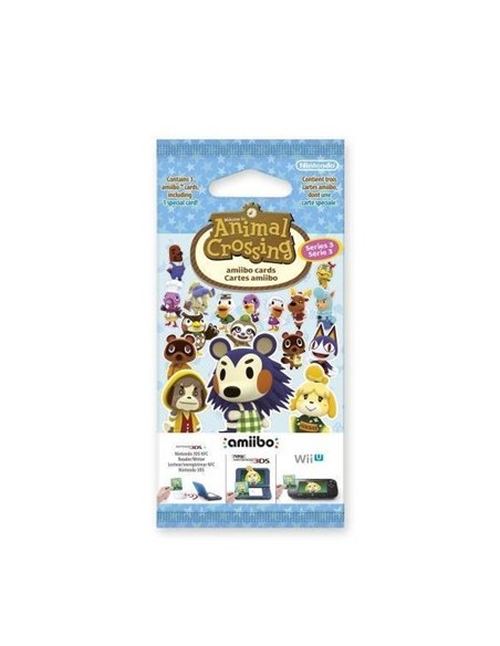 Nintendo Animal Crossing amiibo Cards Triple Pack - Series 3 accessorio per videogioco