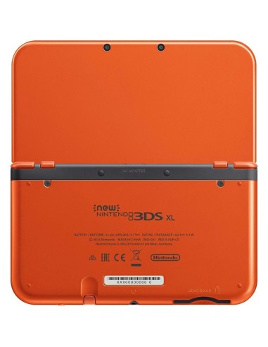 Nintendo New 3DS XL console da gioco portatile 12,4 cm (4.88") 1 GB Touch screen Wi-Fi Nero, Arancione