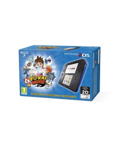 Nintendo 2ds Hwnero Blu + Yokai.W