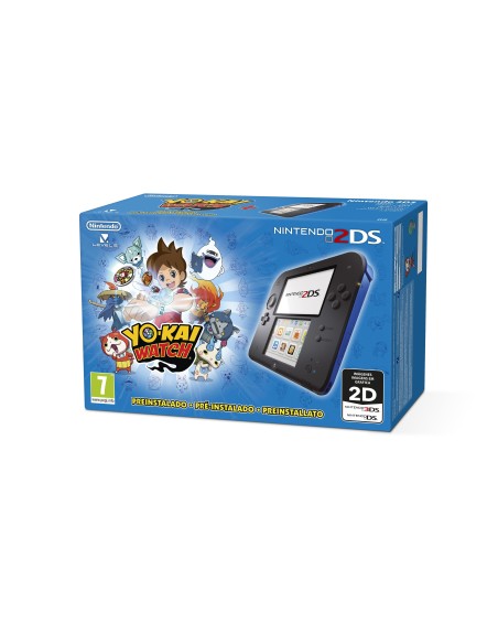 Nintendo 2ds Hwnero Blu + Yokai.W