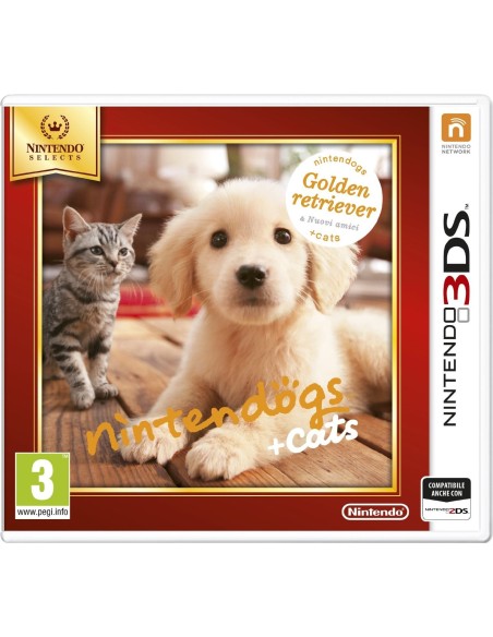 Nintendo Nintendogs + Cats  Golden Retriever Standard ITA Nintendo 3DS