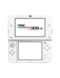 Nintendo New 3DS XL console da gioco portatile 12,4 cm (4.88") 1 GB Touch screen Wi-Fi Rosa, Bianco
