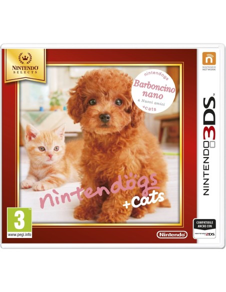 Nintendo Nintendogs + Cats  Barboncino nano & Nuovi amici ITA Nintendo 3DS