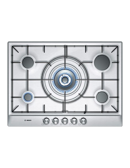 Bosch PCQ715B80E piano cottura Argento Da incasso Combi 5 Fornello(i)