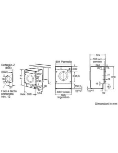 Bosch WIS28441EU lavatrice Caricamento frontale 7 kg 1400 Giri min Bianco 2