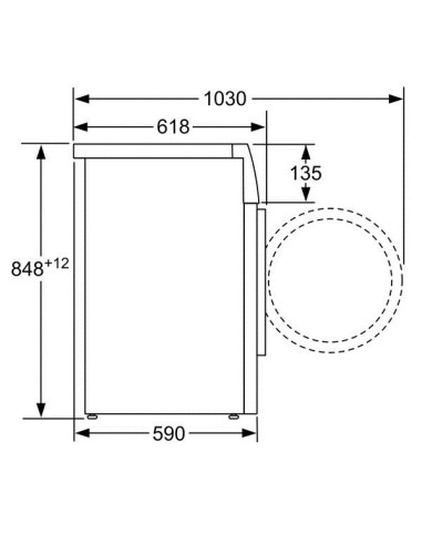 Bosch Serie 6 WAT24608IT lavatrice Caricamento frontale 8 kg 1200 Giri min Bianco