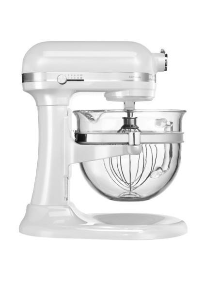 KitchenAid 5KSM6521X Sbattitore con base 500 W Bianco