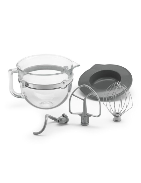 KitchenAid 5KSM6521X Sbattitore con base 500 W Argento