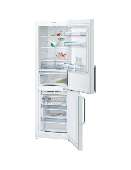 Bosch Serie 4 KGN36XW35 frigorifero con congelatore Libera installazione 324 L Bianco