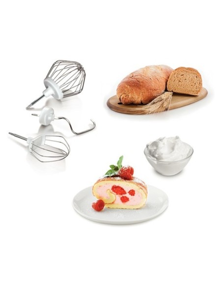 Bosch MUM54A00 robot da cucina 900 W 3,9 L Nero, Argento, Bianco