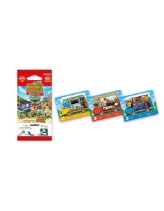 Nintendo Pack 3 Tarjetas AMiiBO Animal Crossing  New Leaf accessorio per videogioco Album e carte (kit)