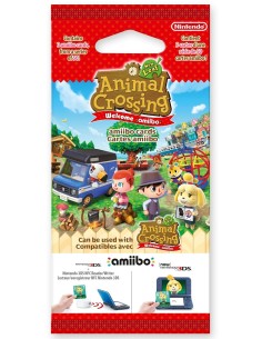 Nintendo Pack 3 Tarjetas AMiiBO Animal Crossing  New Leaf accessorio per videogioco Album e carte (kit) 2