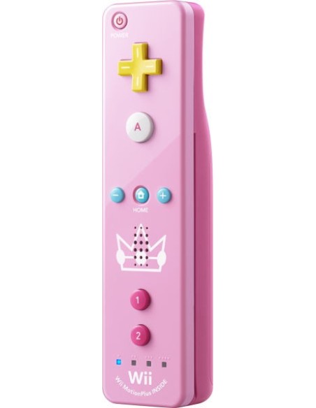 Nintendo Wii Remote Plus Peach telecomando Console da gioco, TV Pulsanti